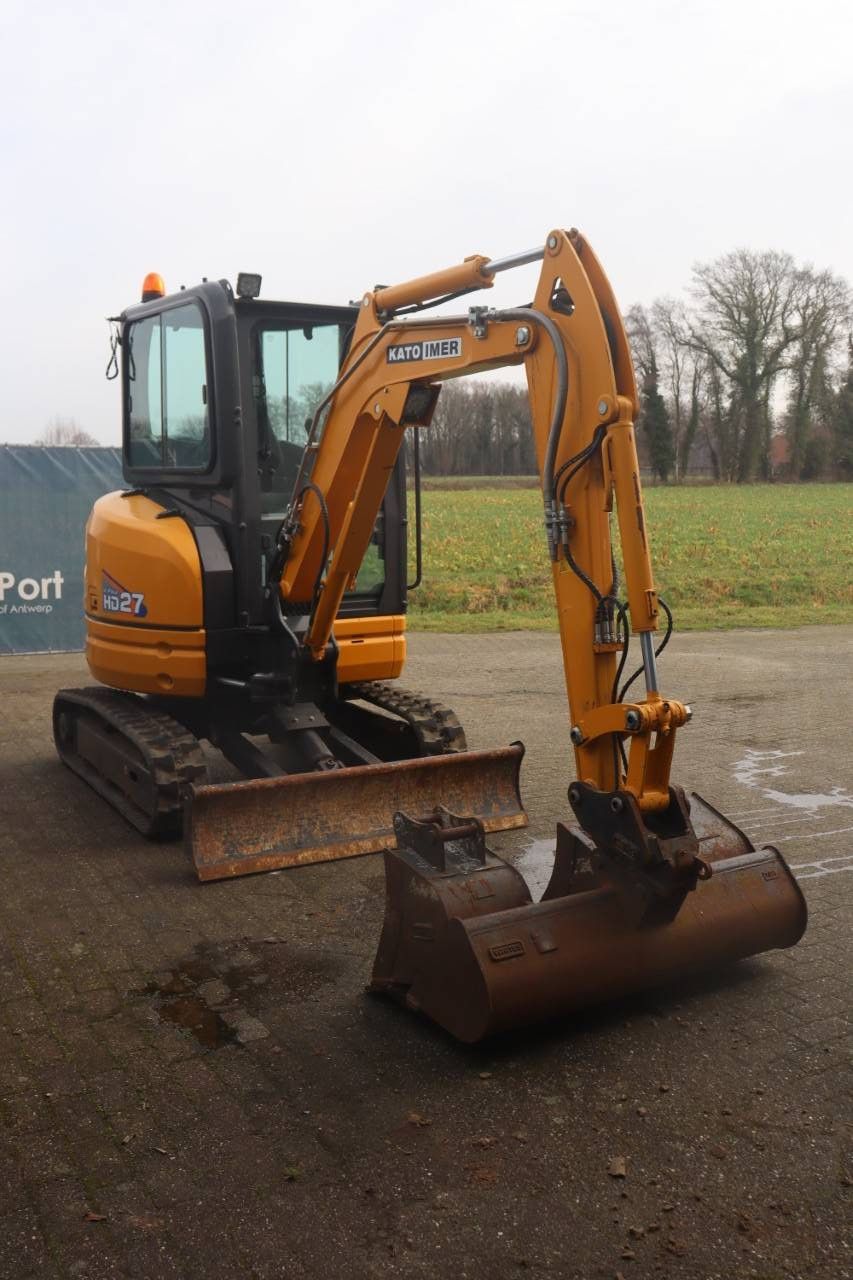 Rupsgraafmachine Kato HD27 V4 Diesel 13.6kW 2019