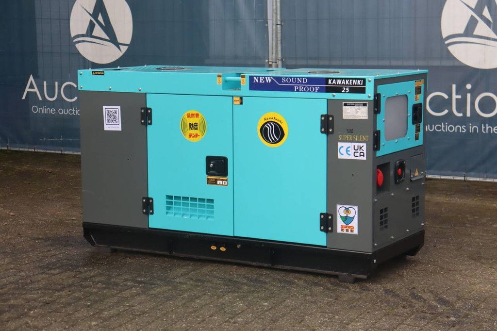 Generator Kawakenki KK25-III-SSS Diesel 25kVA 2025 Neu