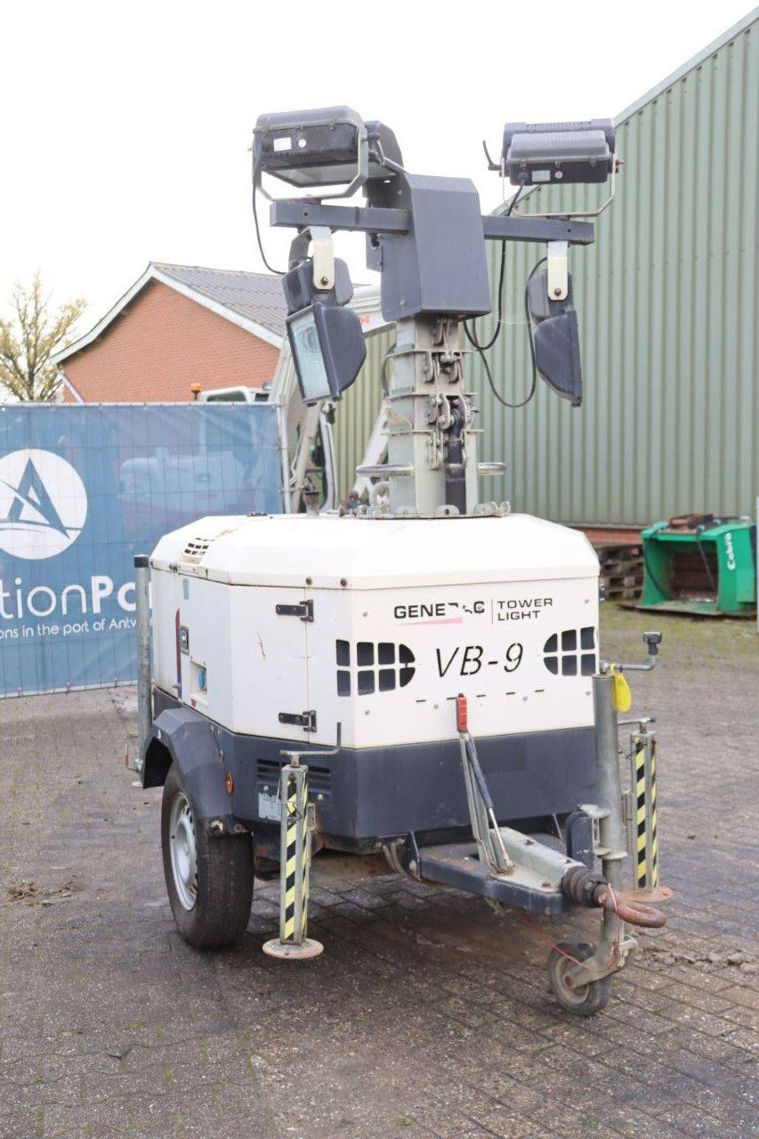 Anhänger-Lichtmast-Turmleuchte VB-9 Diesel 2015