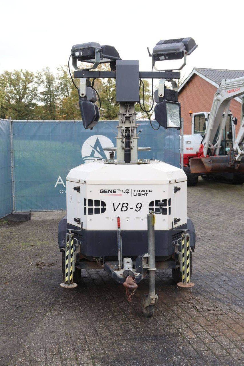 Anhänger-Lichtmast-Turmleuchte VB-9 Diesel 2015