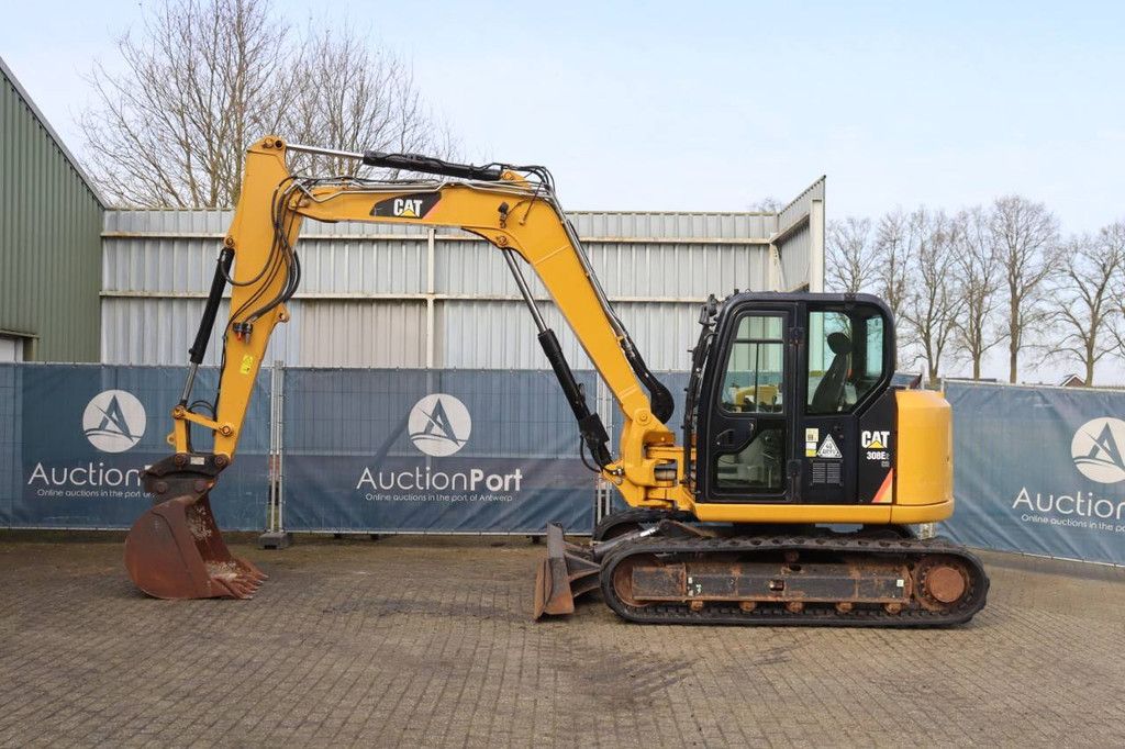 Rupsgraafmachine Caterpillar 308E2 CR Diesel 49.7kW 2017