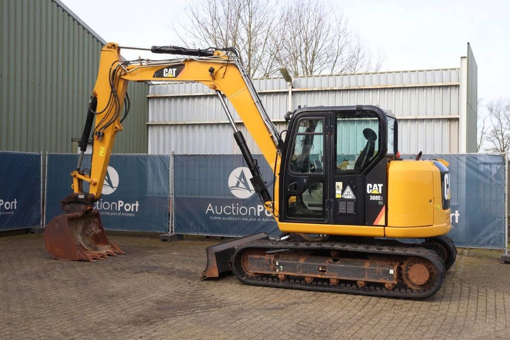 Rupsgraafmachine Caterpillar 308E2 CR Diesel 49.7kW 2017