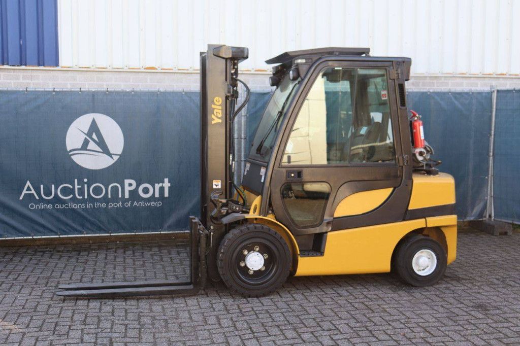 Forklift Yale GLP30VX LPG 2510kg 4.91m 2013