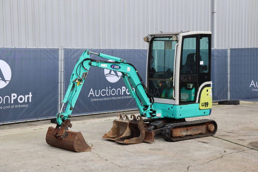 Minibagger IHI 19UXT Diesel 10,5 kW, Baujahr 2011