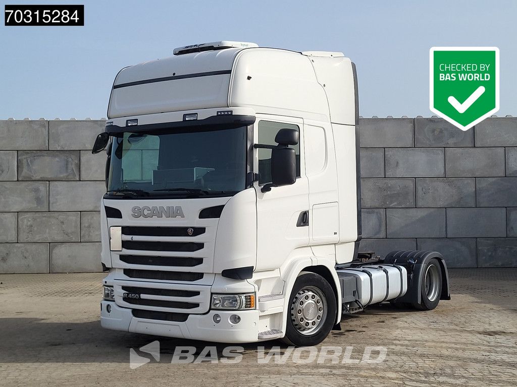 Scania R450 4X2 Mega Retarder 2xTanks Standklima