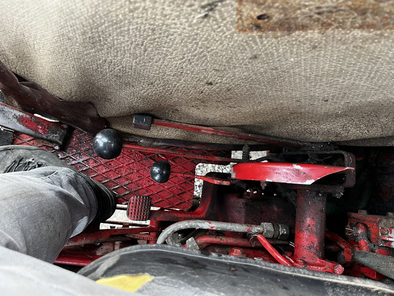 International 533 met cabine Marge