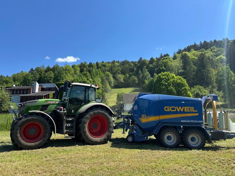 Göweil Rundballenpresse Kombi G1 Neuwertig
