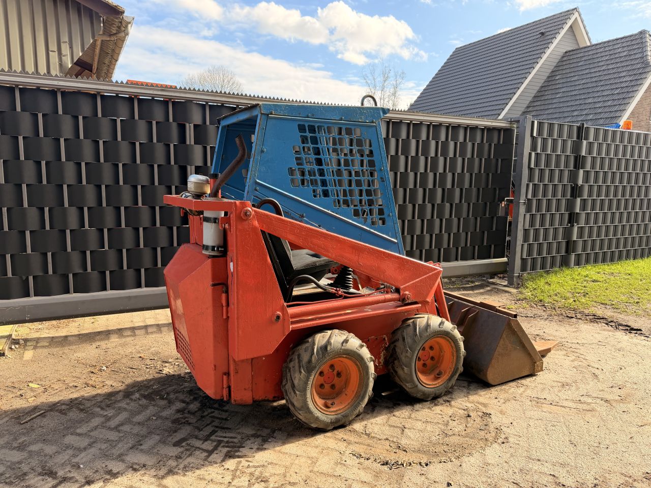 Bobcat schranklader shovel avant knikmops giant