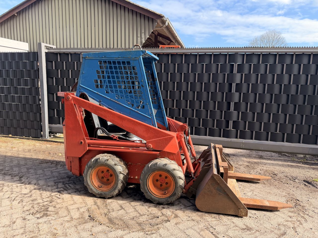 Bobcat schranklader shovel avant knikmops giant