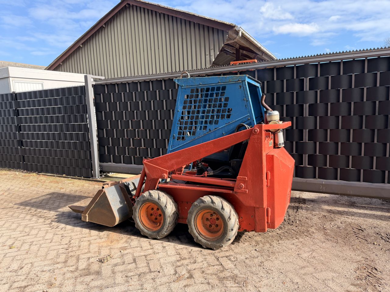 Bobcat schranklader shovel avant knikmops giant