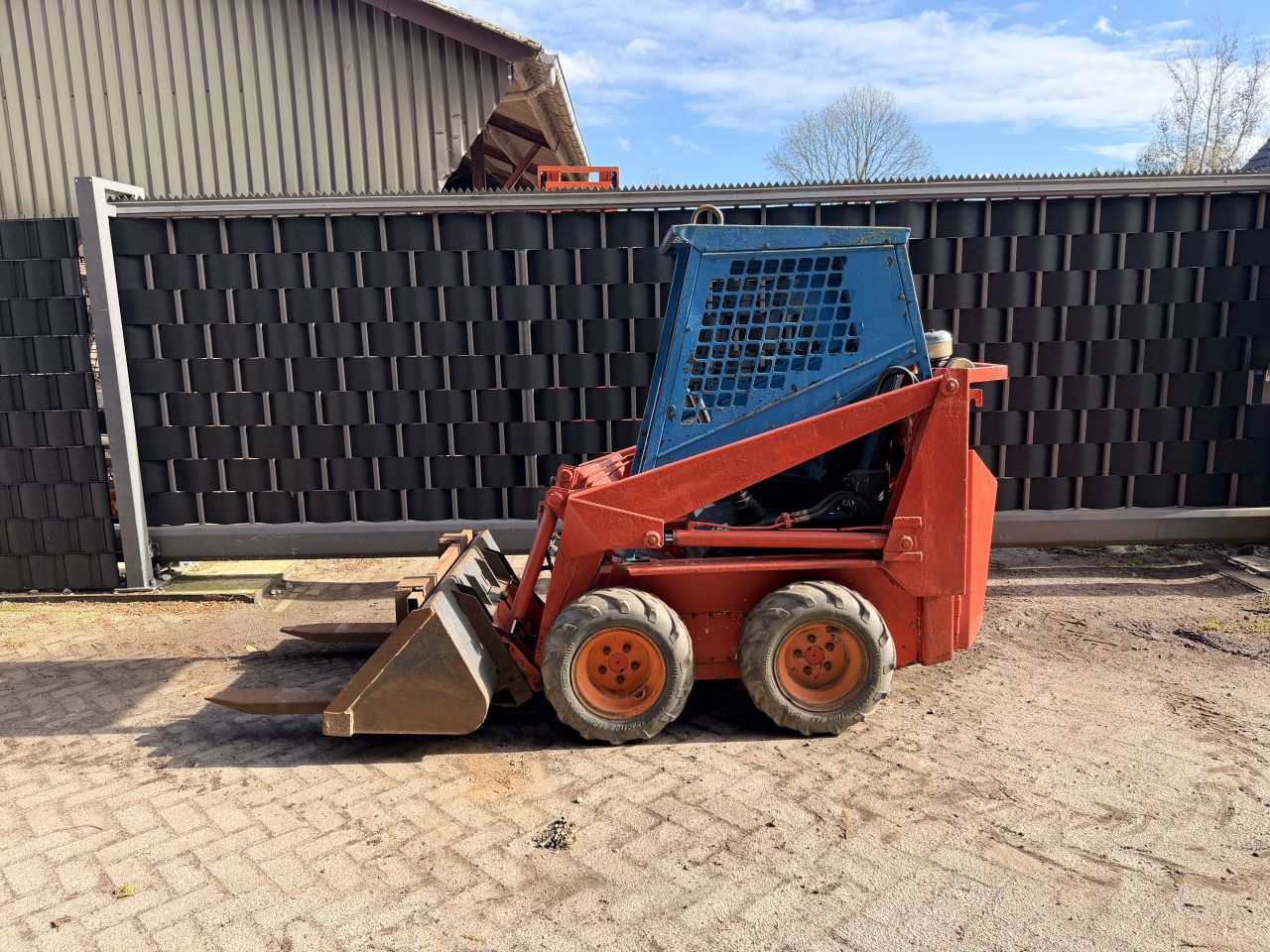 Bobcat schranklader shovel avant knikmops giant