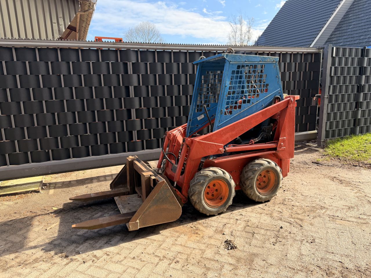 Bobcat schranklader shovel avant knikmops giant