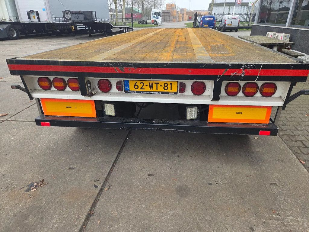 Lako 2 as ronggaten met rongen,40mm trekoog RVS kisten, zware kantbalk