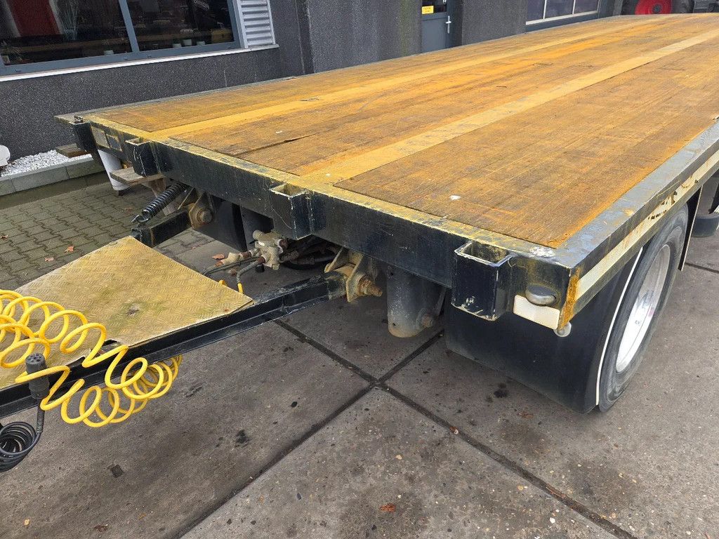 Lako 2 as ronggaten met rongen,40mm trekoog RVS kisten, zware kantbalk