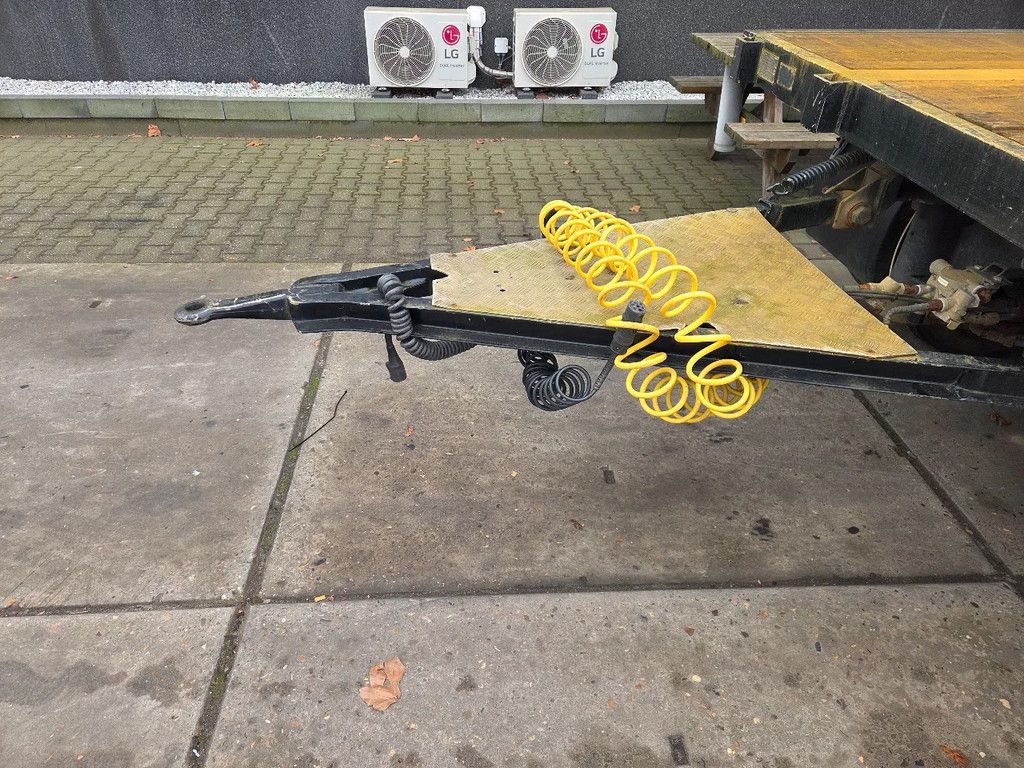 Lako 2 as ronggaten met rongen,40mm trekoog RVS kisten, zware kantbalk