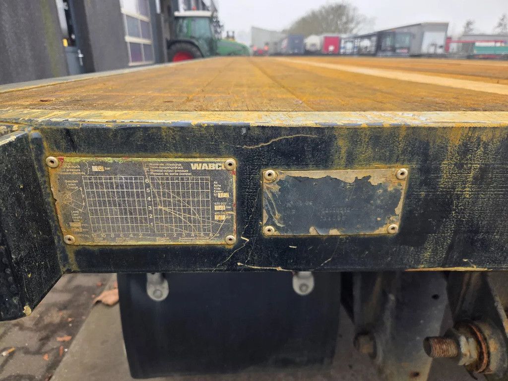 Lako 2 as ronggaten met rongen,40mm trekoog RVS kisten, zware kantbalk