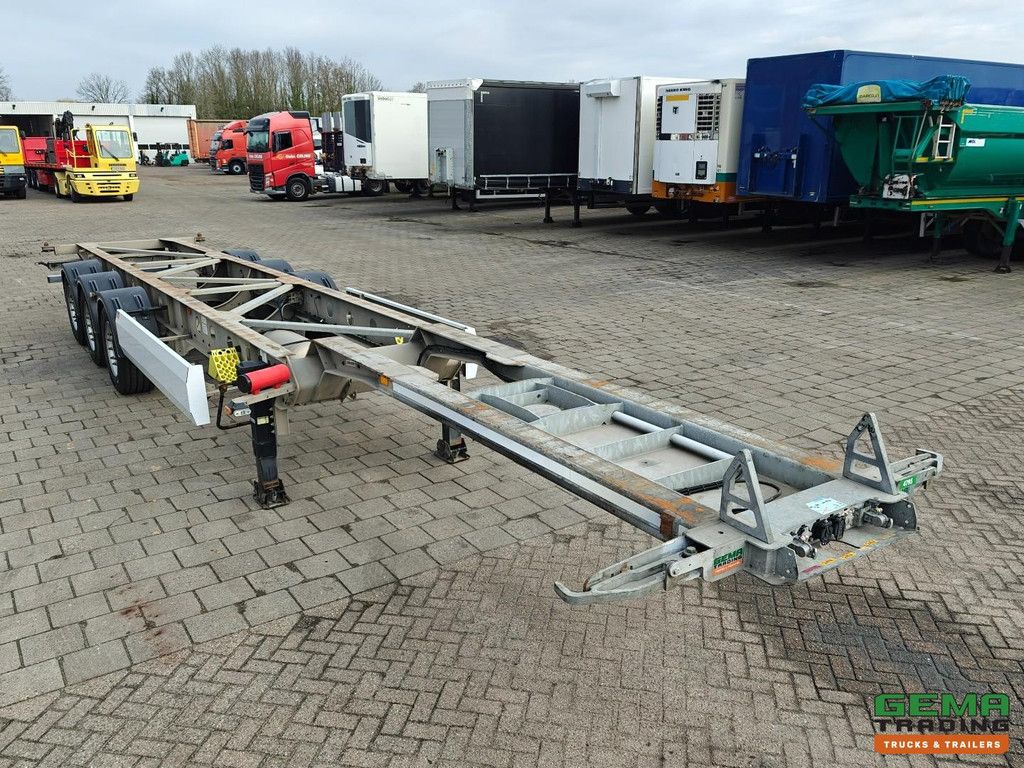 Van Hool N/A 3-achsiger SAF - ADR AT/FL - 45 Fuß - 3805 kg - Scheibenbremsen - verzinkt