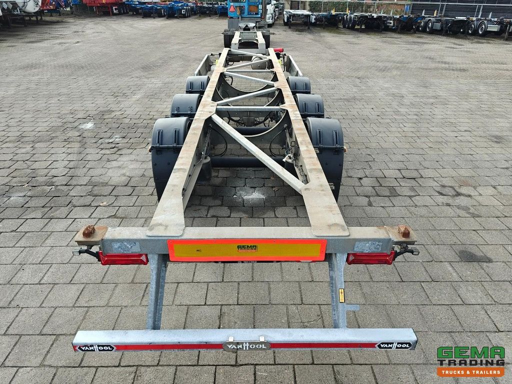 Van Hool N/A 3-achsiger SAF - ADR AT/FL - 45 Fuß - 3805 kg - Scheibenbremsen - verzinkt