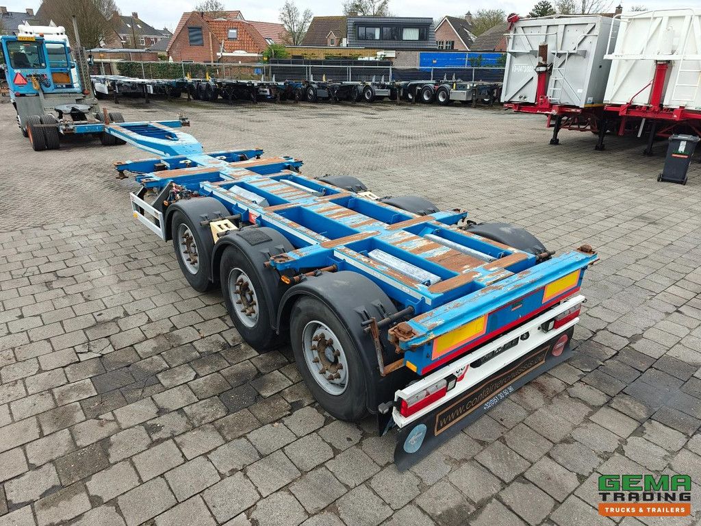 Pacton TXC343 3-achsiger Valx - Multi - Scheibenbremsen - Liftachse - 3-fach ausziehbar - 5295 kg - 70 % Reifenprofil