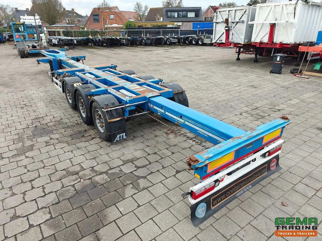 Pacton TXC343 3-achsiger Valx - Multi - Scheibenbremsen - Liftachse - 3-fach ausziehbar - 5295 kg - 70 % Reifenprofil