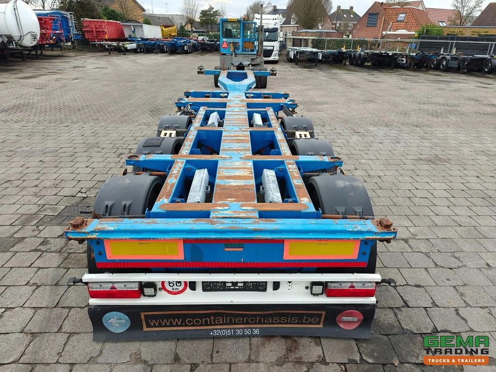 Pacton TXC343 3-achsiger Valx - Multi - Scheibenbremsen - Liftachse - 3-fach ausziehbar - 5295 kg - 70 % Reifenprofil