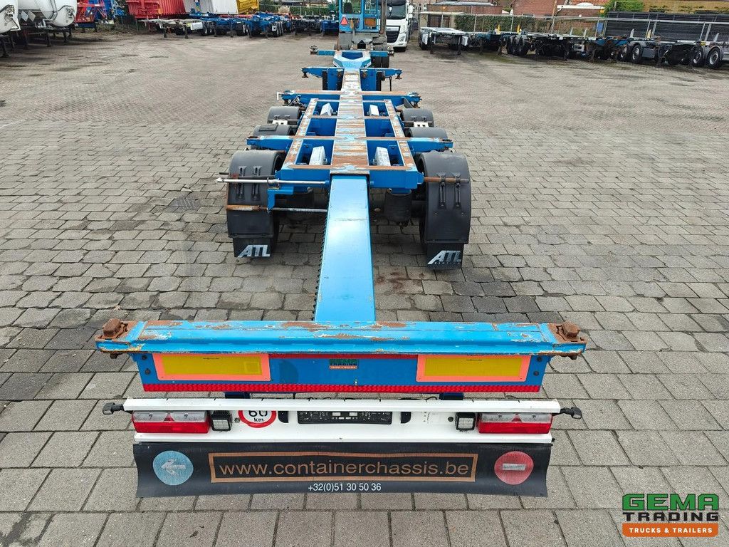 Pacton TXC343 3-achsiger Valx - Multi - Scheibenbremsen - Liftachse - 3-fach ausziehbar - 5295 kg - 70 % Reifenprofil