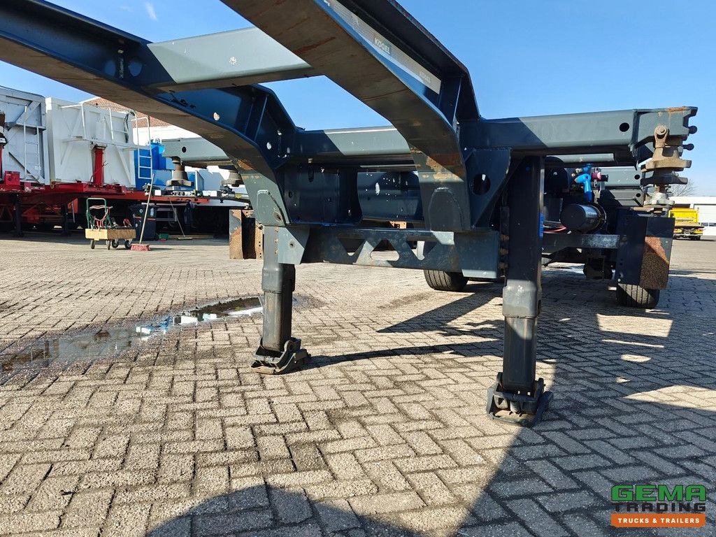 Kögel S24 PORT 40 SIMPLEX 20 – 3-Achser SAF – Scheibenbremsen – Liftachse – 2 x 20 Fuß, 30 Fuß, 40 Fuß HC – 5450 kg