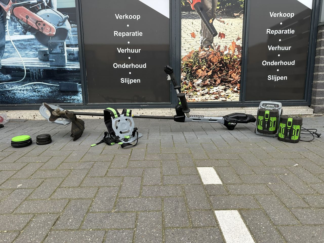 Ego accu bosmaaier BCX4500 Compleet incl accu's en lader