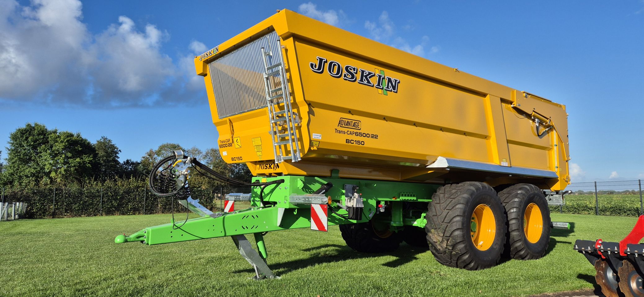 Joskin Trans-CAP 6500/22 BC150, Overjarig!