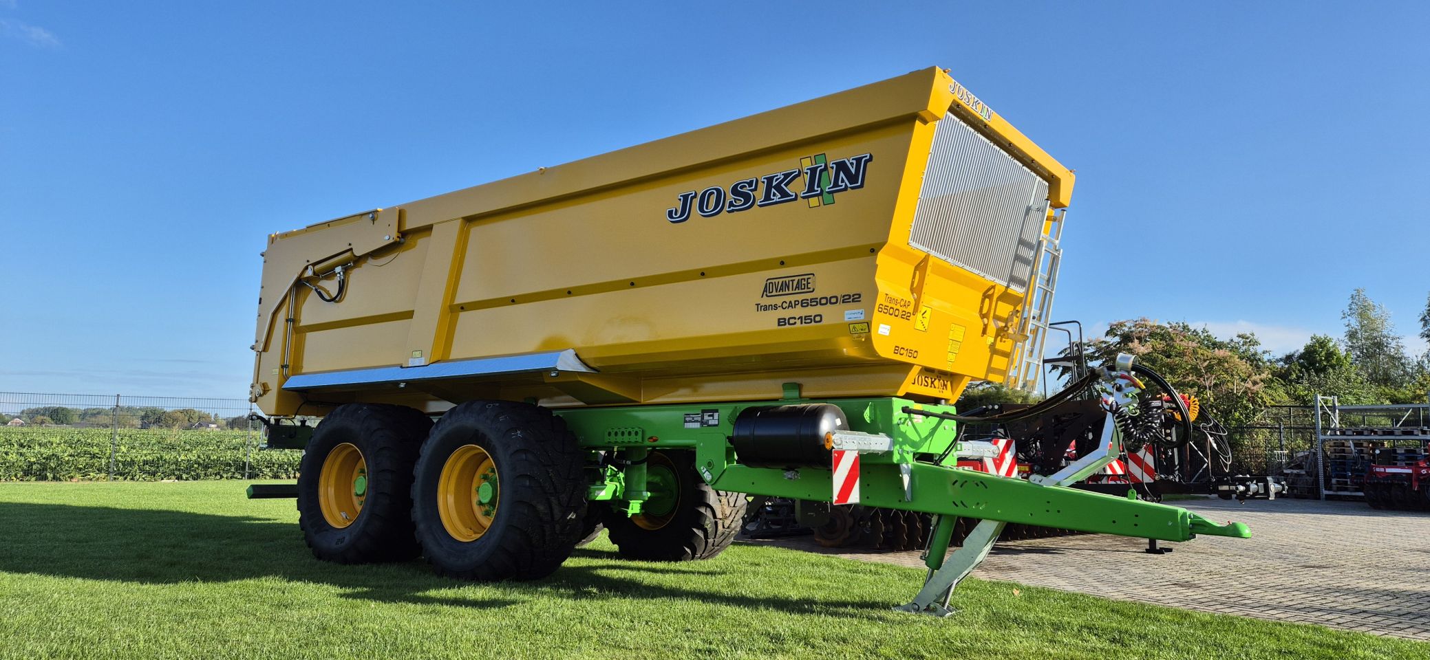 Joskin Trans-CAP 6500/22 BC150, Overjarig!
