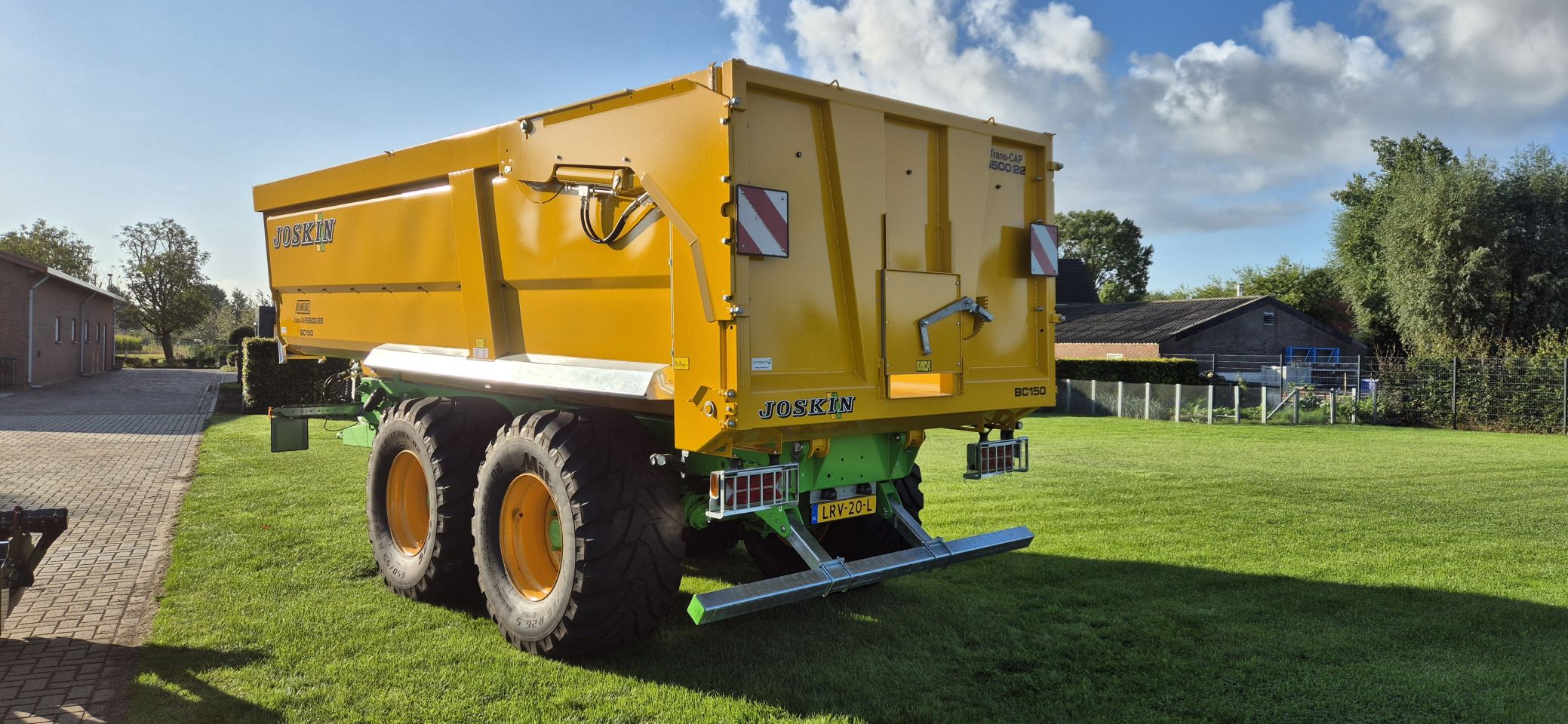 Joskin Trans-CAP 6500/22 BC150, Overjarig!