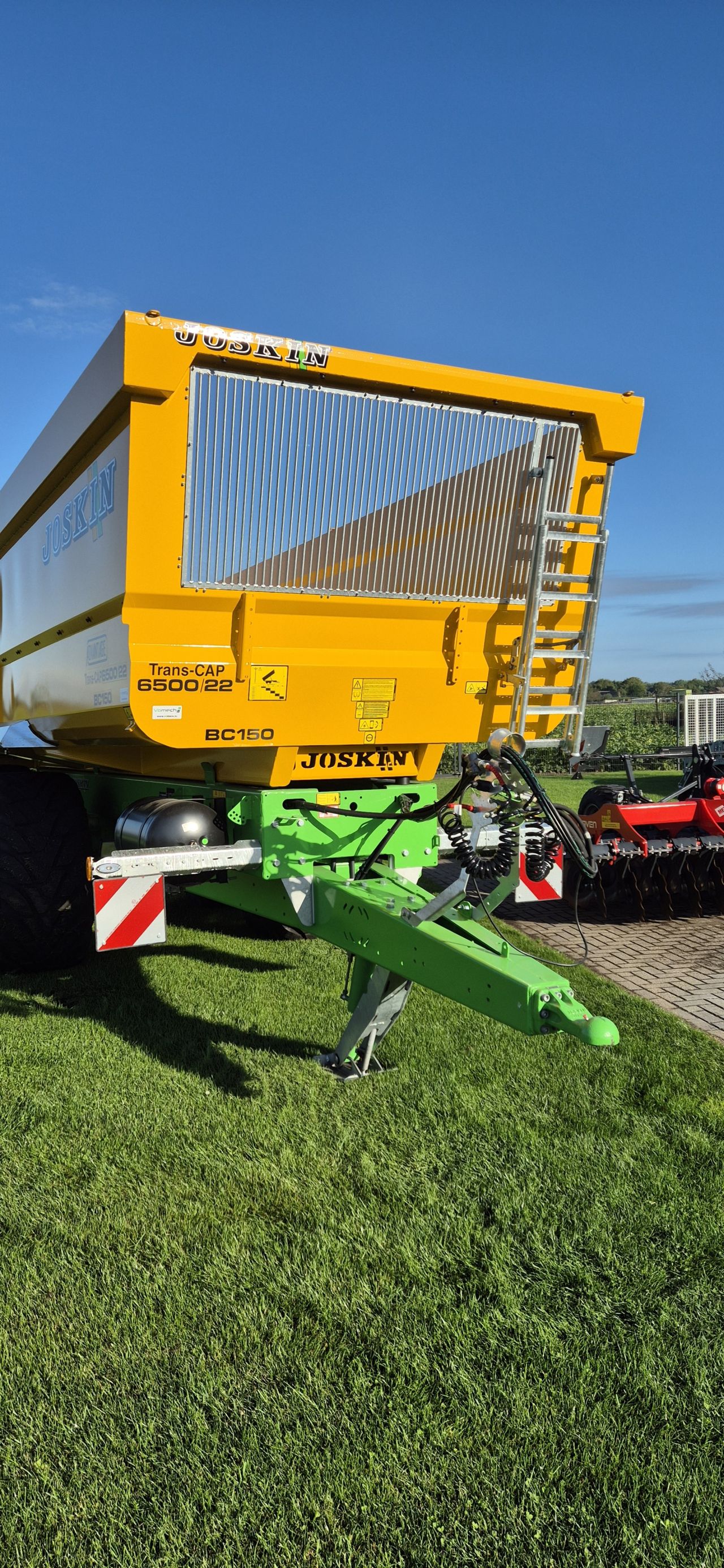 Joskin Trans-CAP 6500/22 BC150, Overjarig!
