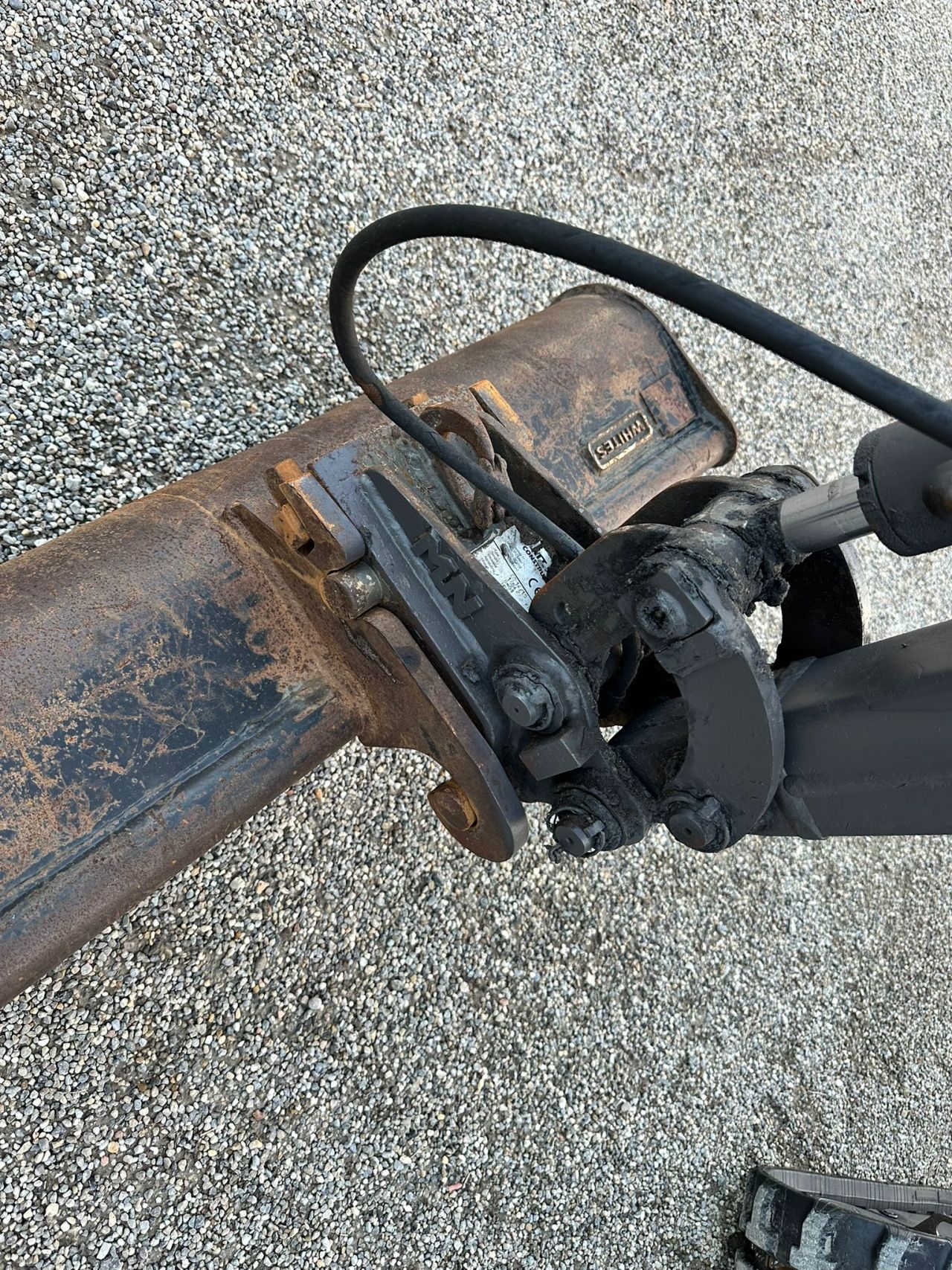 TE KOOP: zeer nette VOLVO EC-15 mini kraan