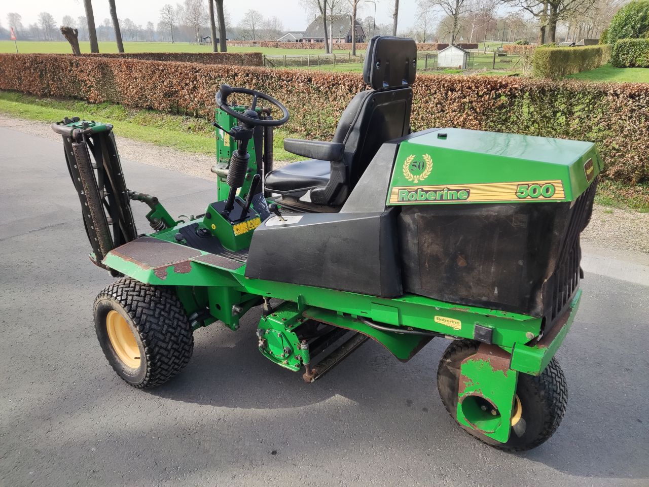 ROBERINI (kooi)zitmaaier (model 500, Yanmar diesel, 180 cm.)