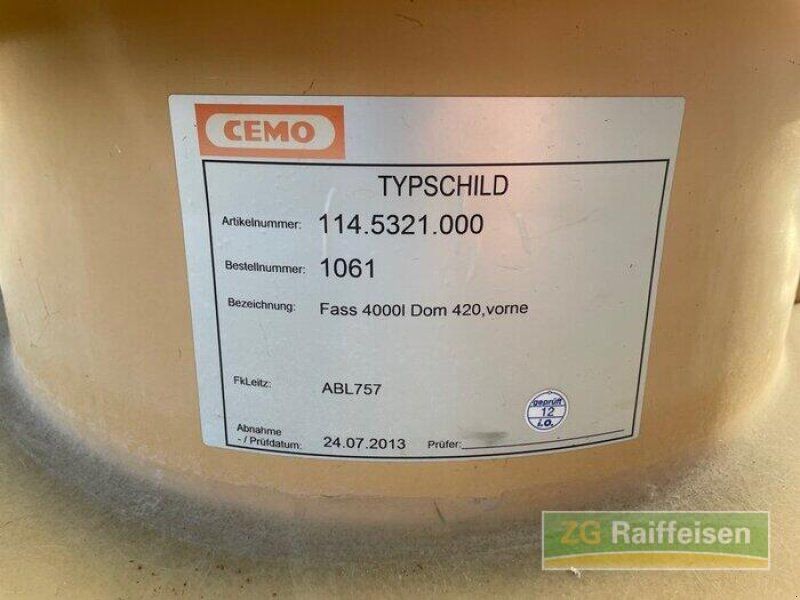 Cemo 4000l GFK-Fass