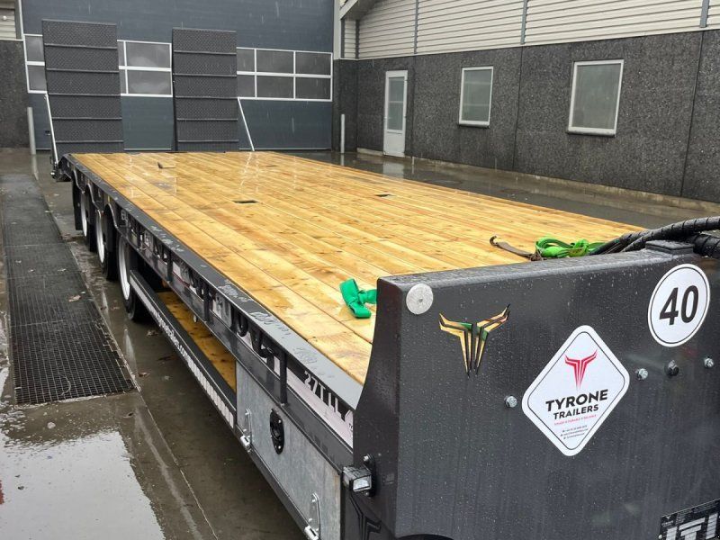 19TLL Affjedret træk og affjedret aksler. Med hydrauliske ramper