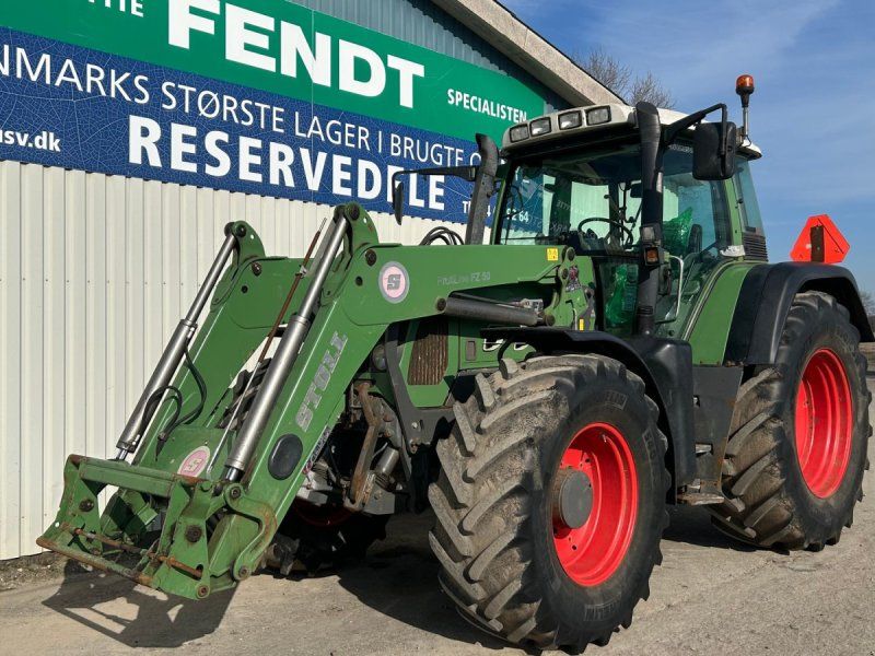 Fendt 716 VARIO TMS  Med Stoll FZ50 Frontlæsser