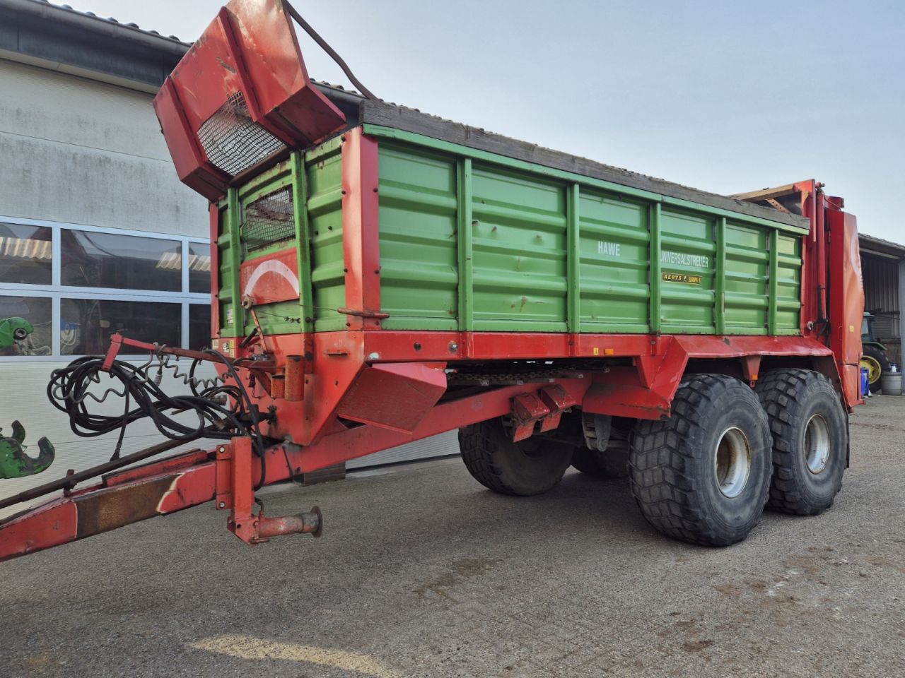 Hawe DST 16 stalmeststrooier meststrooier stro verdeler