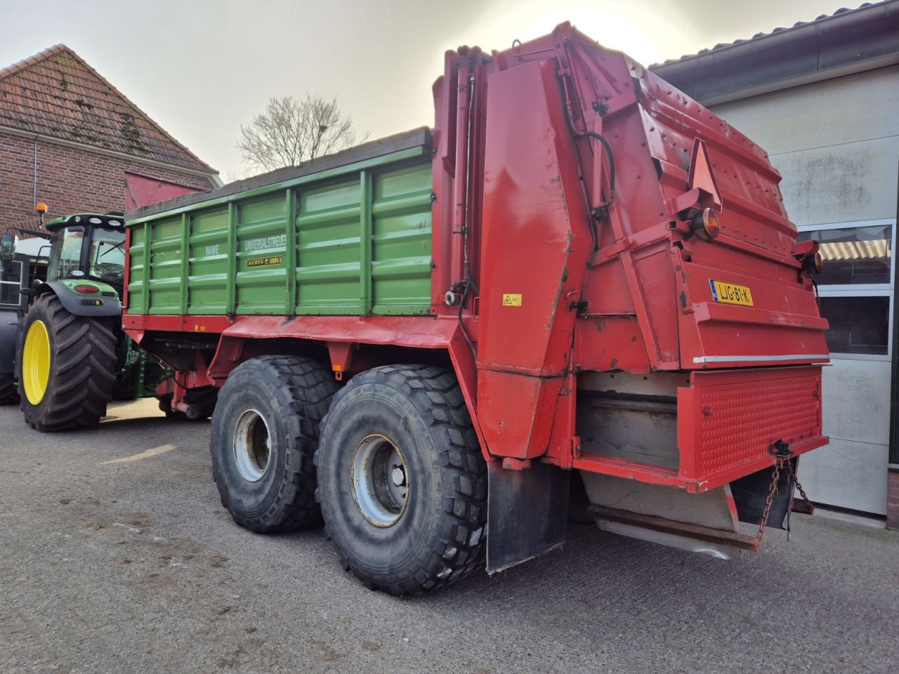 Hawe DST 16 stalmeststrooier meststrooier stro verdeler