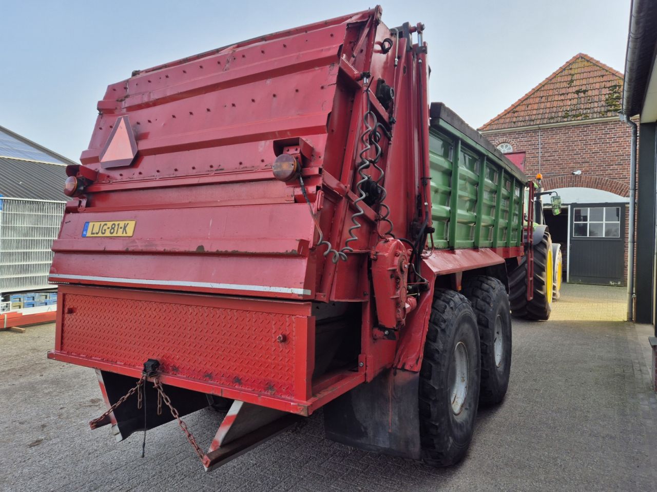 Hawe DST 16 stalmeststrooier meststrooier stro verdeler