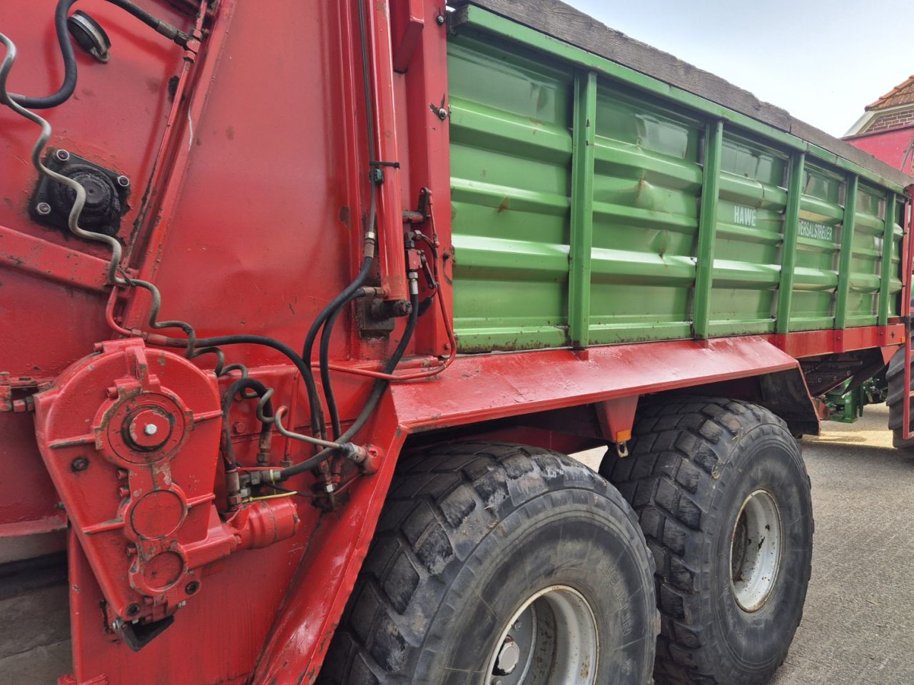 Hawe DST 16 stalmeststrooier meststrooier stro verdeler
