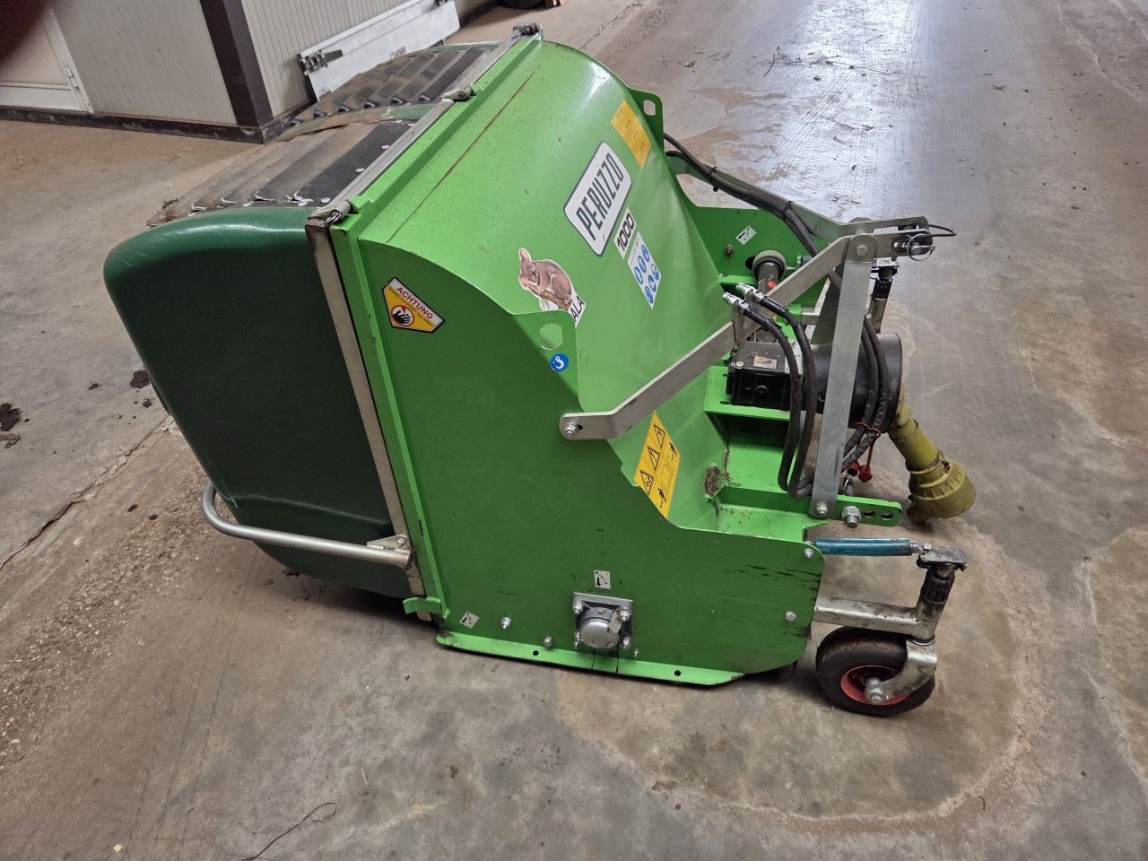 Verticuteermachine Peruzzo 1000