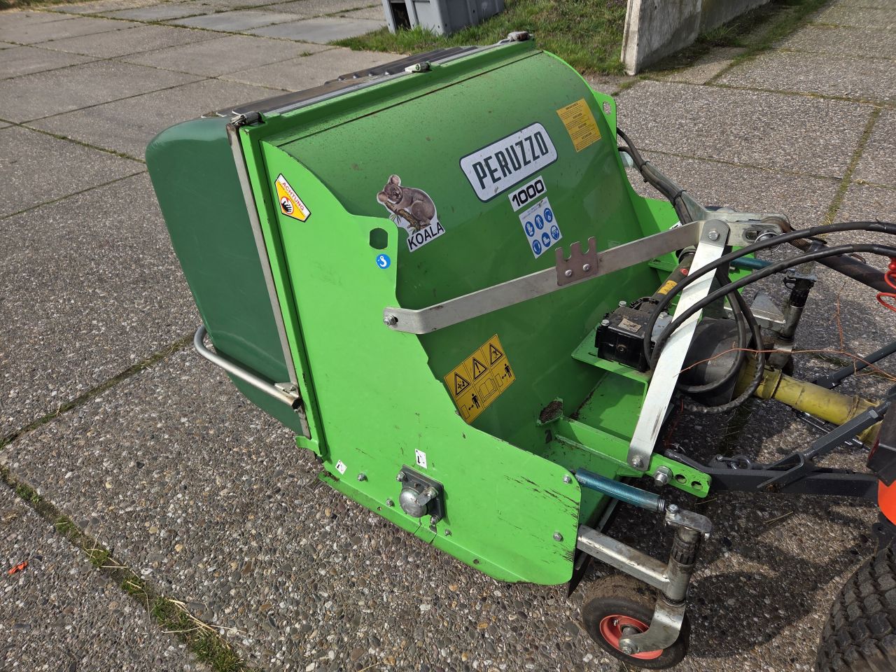 Verticuteermachine Peruzzo 1000