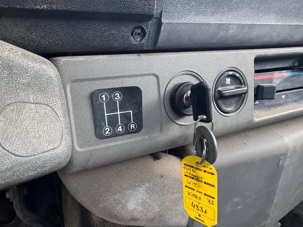Ford TRANSIT **KIPPER-BENNE**