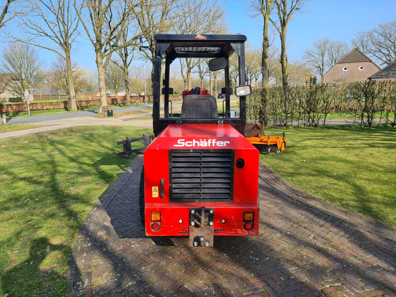 Schaffer 450 TS telescoop telelader shovel loader.