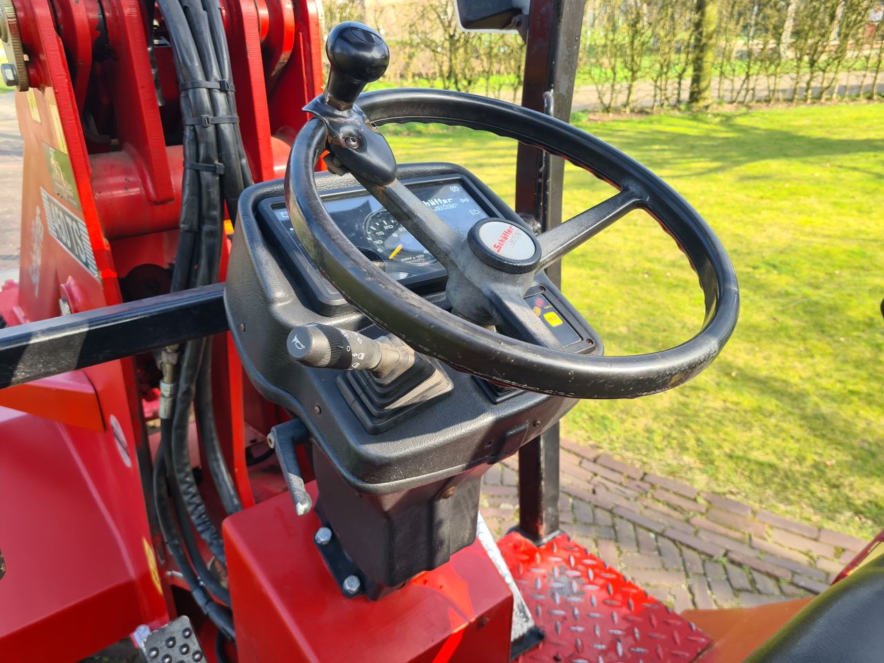 Schaffer 450 TS telescoop telelader shovel loader.