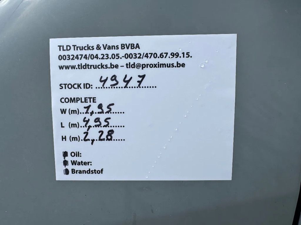Mercedes-Benz Sprinter 313 **BELGIAN VAN-CTTE BELGE**