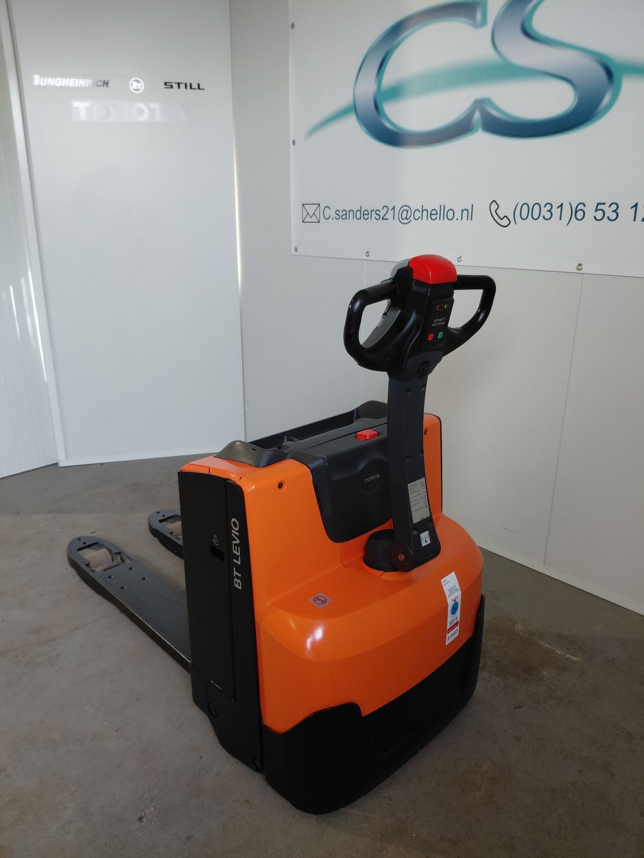 Toyota electrische palletwagen