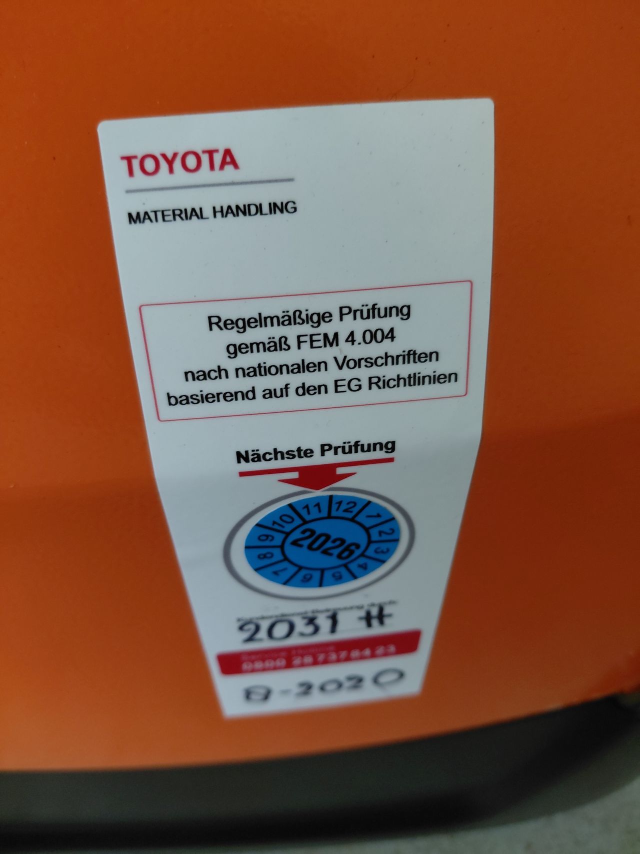 Toyota electrische palletwagen