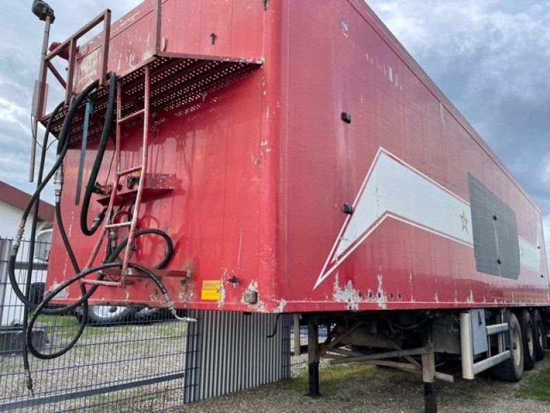 Abschiebewagen Schubbodenanhänger Knapen 60m³